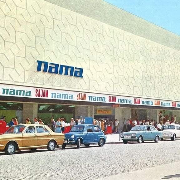 Nama, Kvaternikov trg 1980-ih godina